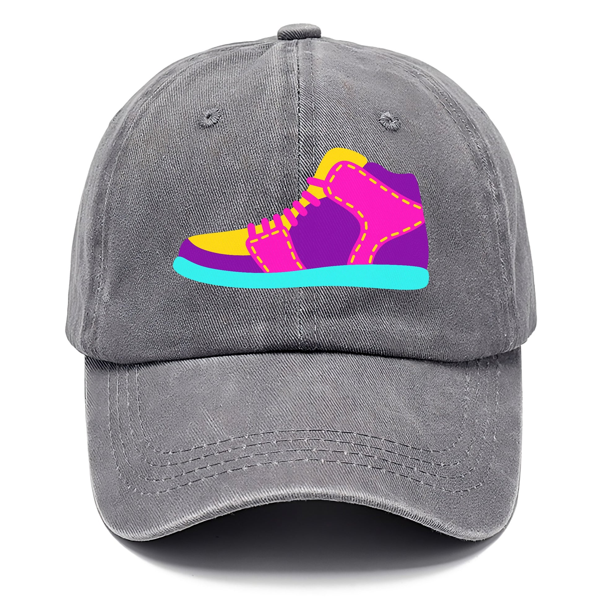 Retro 80s Basketball_Shoe Hat