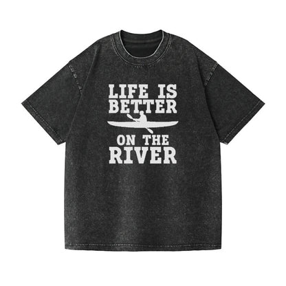 life is better on the river Hat