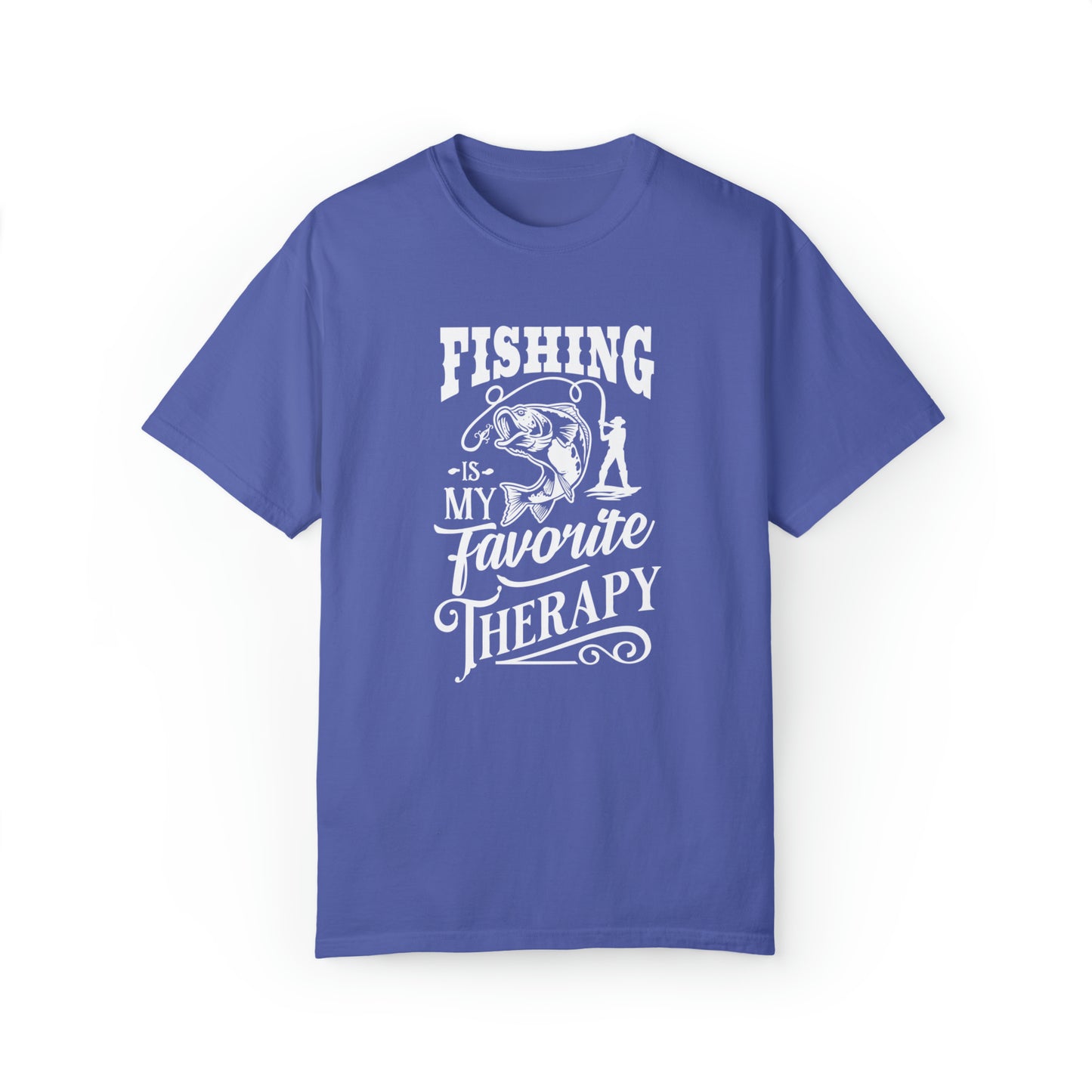 Reel in Serenity: Fishing-Themed Therapy T-Shirt