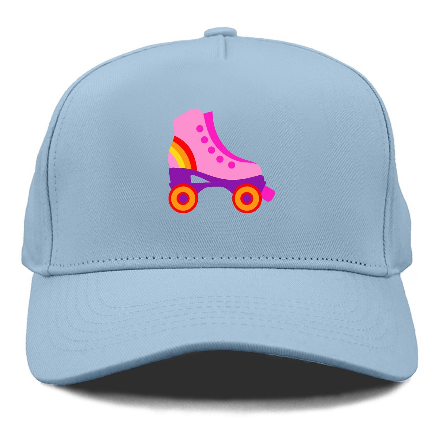 Retro 80s Roller Skate Pink Hat