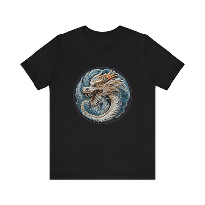 Camiseta de manga corta Dragon Zodiac Unisex Jersey