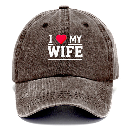 I Love My Wife Classic Cap