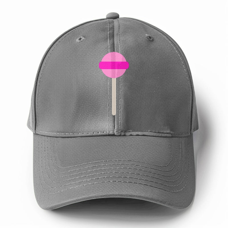 Retro 80s Lollipop Pink Hat