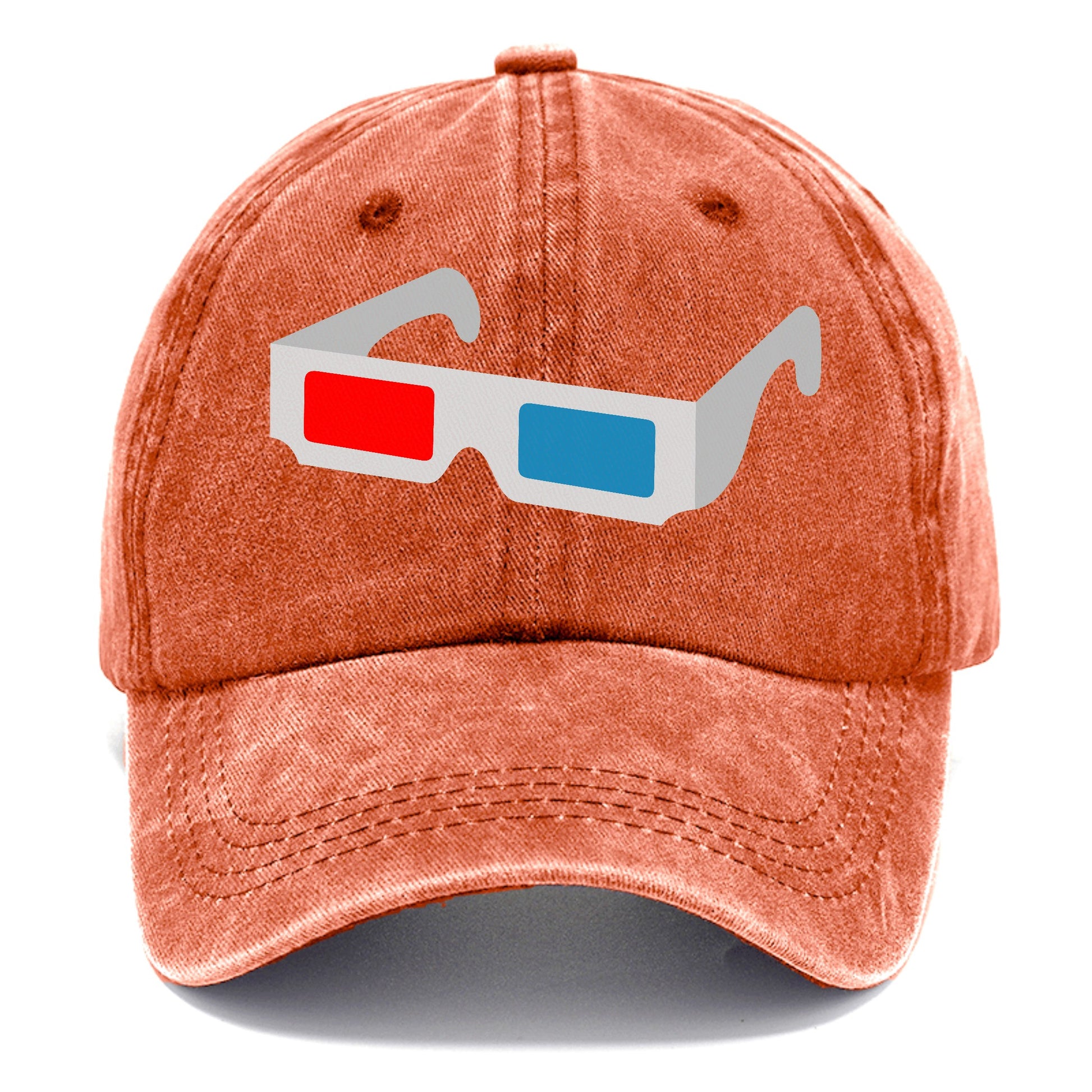 Retro 80s 3D Glasses Hat