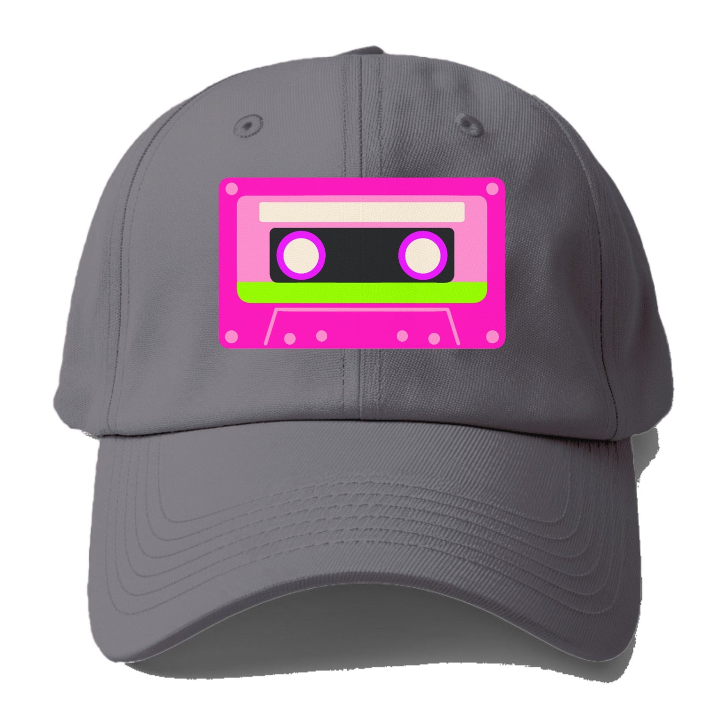 Retro 80s Cassette Pink Hat