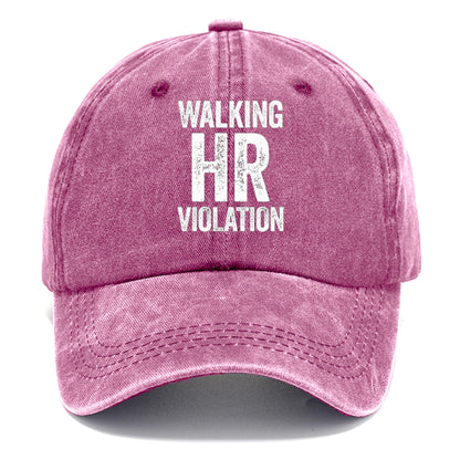 walking hr violation Hat