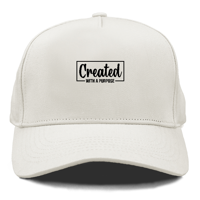 created with a purpose Hat