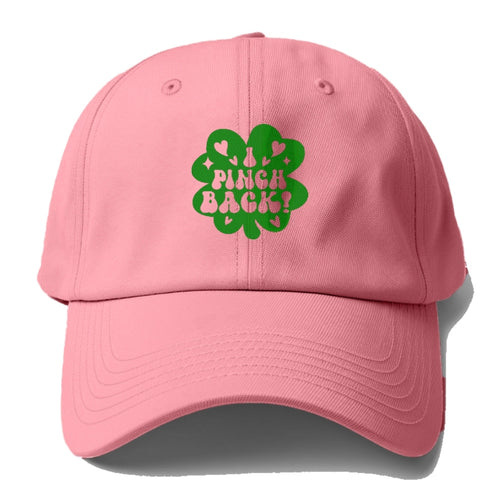 I Pinch Back Clover Baseball Cap For Big Heads