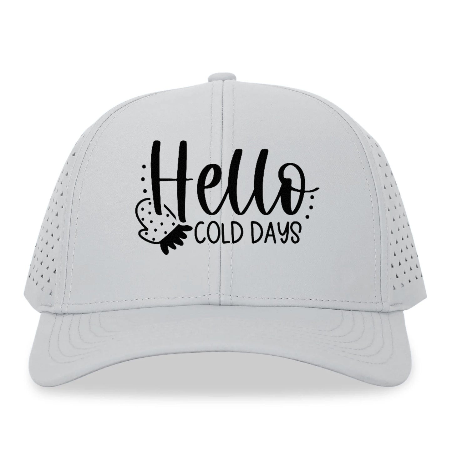 hello cold days Hat