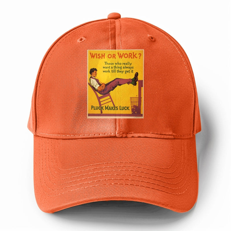 wish or work Hat