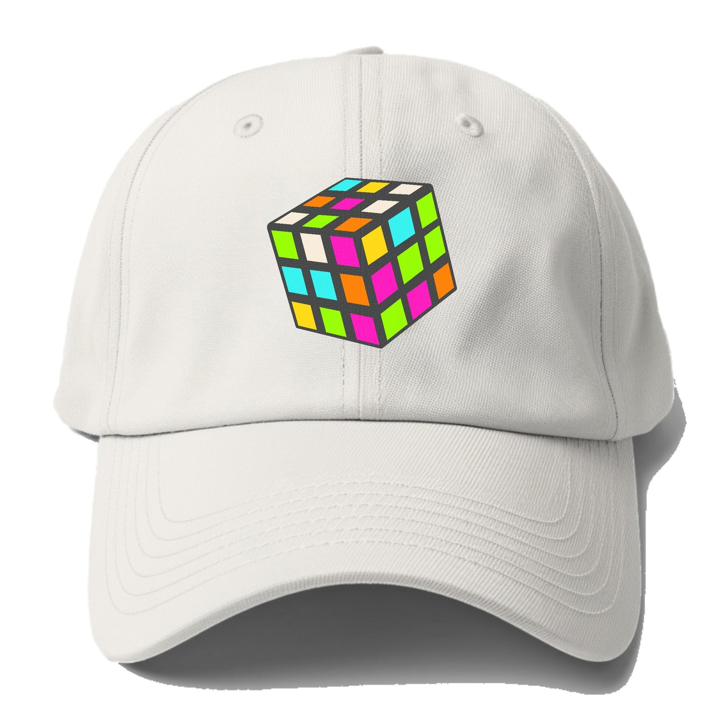 Retro 80s Rubik's Cube Hat