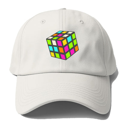 Retro 80s Rubik's Cube Hat