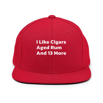 i like cigars aged rum and 13 more Hat