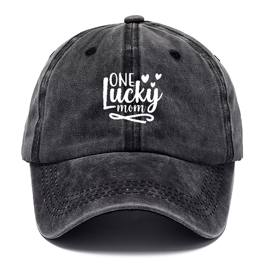 One lucky mom 1 Hat