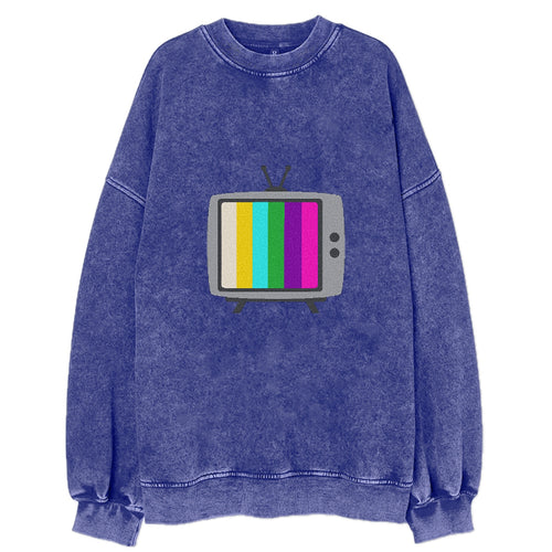 Retro 80s Television Vintage Sweatshirt