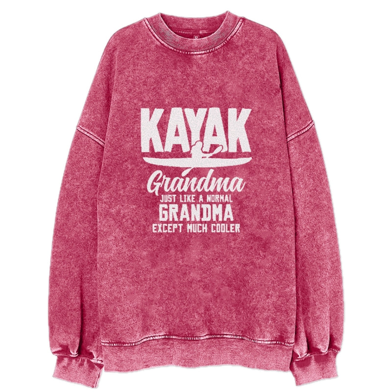 kayak grandma just like a normal grandma except much cooler! Hat