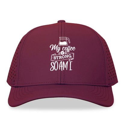 Caffeine Queen: Empowered by Strong Coffee Vibes Hat