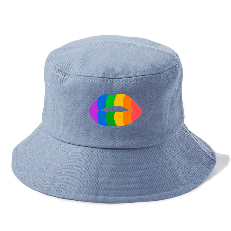 rainbow kiss Hat