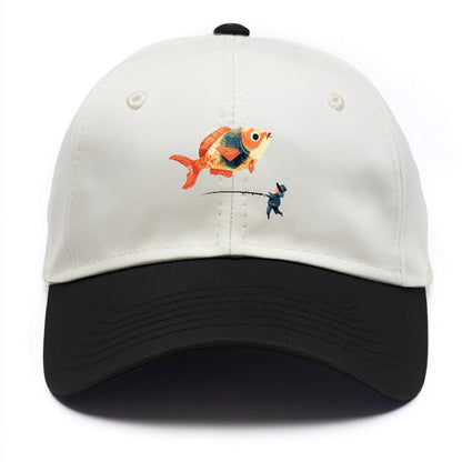 Big Catch  Man and Fish Hat