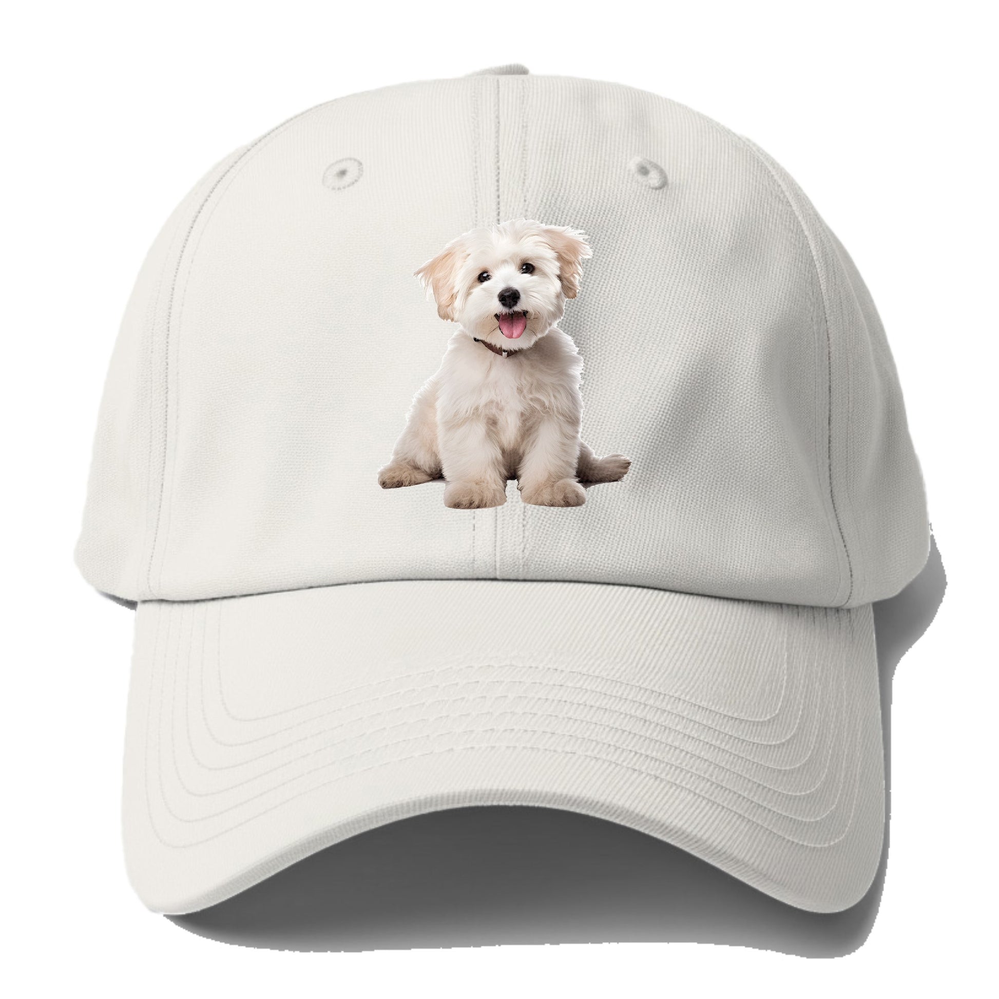 Adorable white puppy Hat