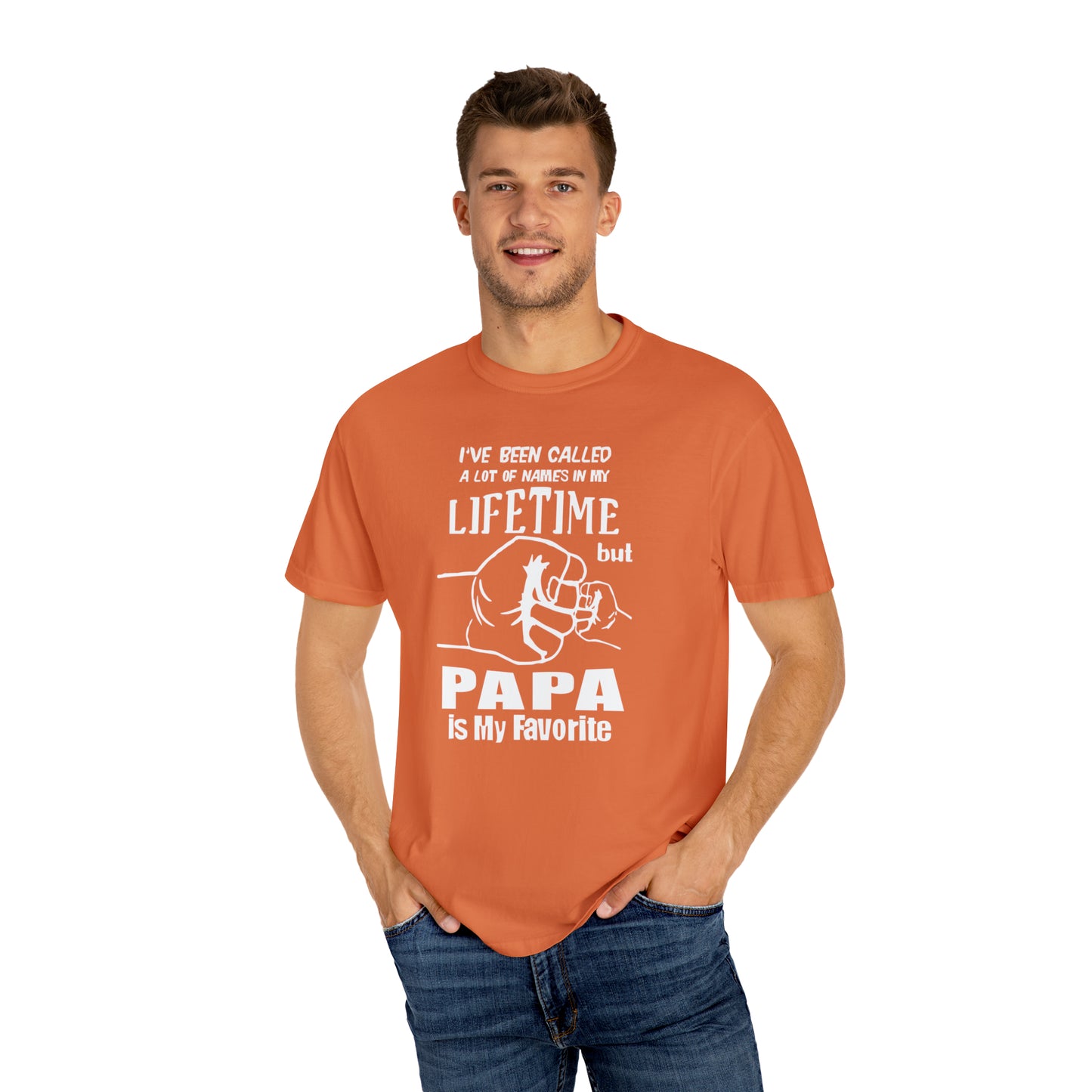 Cherished Title: The Papa T-Shirt for Grandfathers and Father Figures