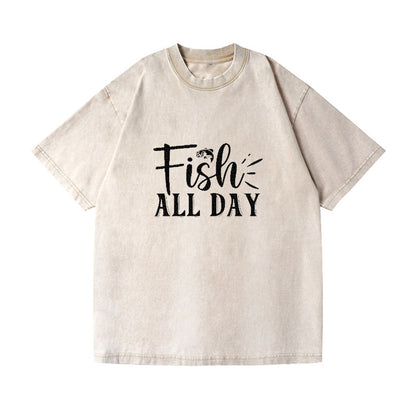 fish all day Hat