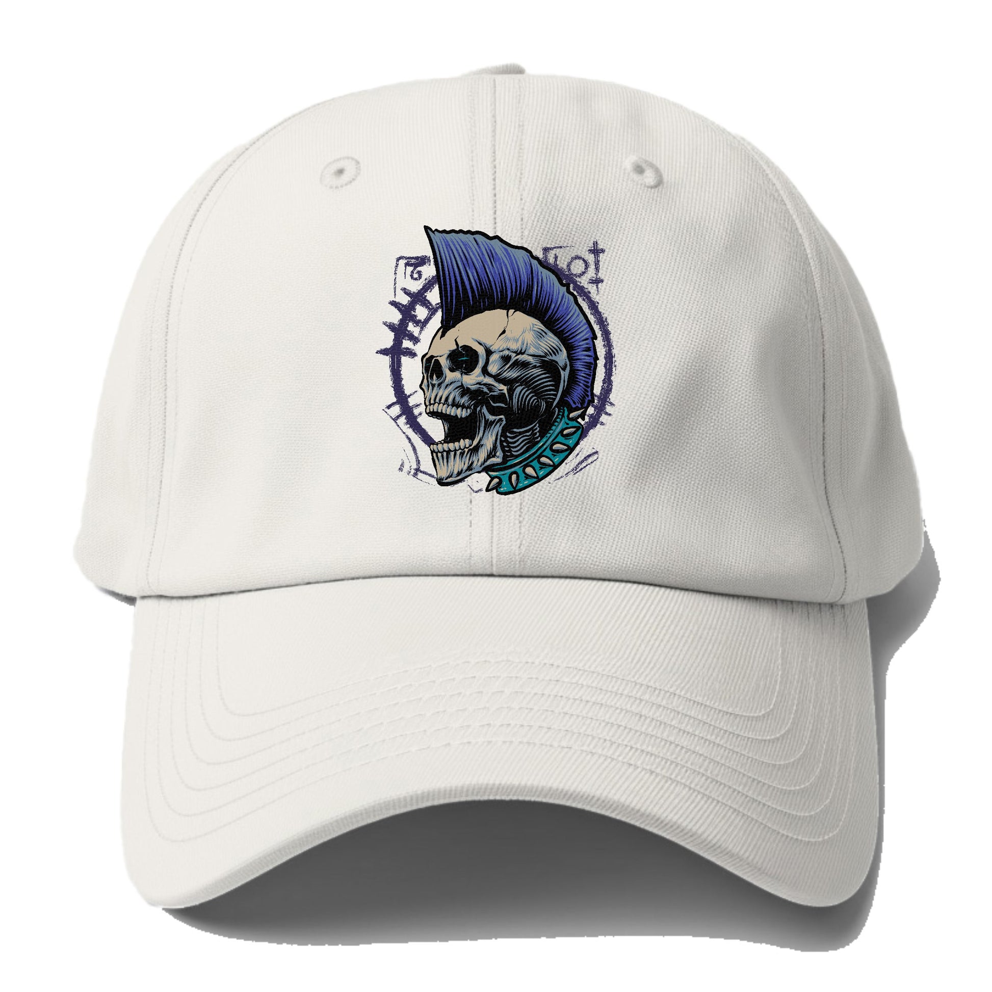 Scream punk skull head Hat