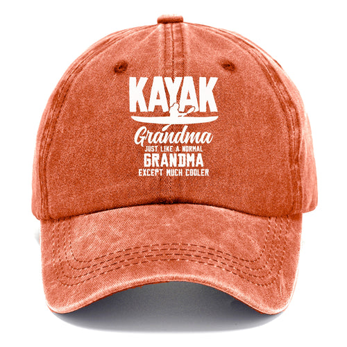 Kayak Grandma Just Like A Normal Grandma Except Much Cooler! Classic Cap