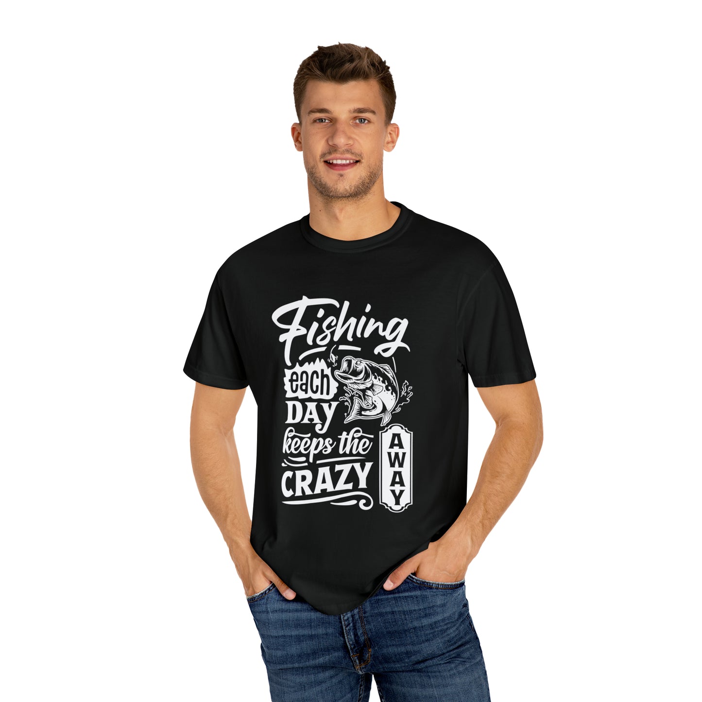 Stay Sane with Daily Fishing Adventures T-shirt