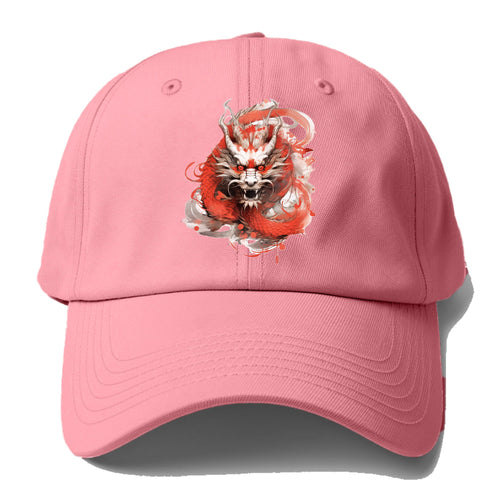 Chinese Zodiac Dragon Baseball Cap For Big Heads