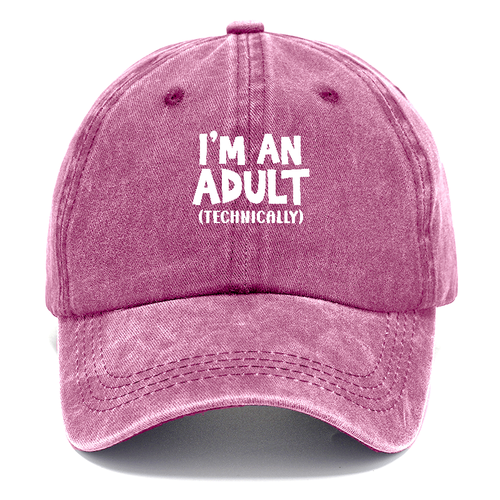 Im An Adult Technichally Classic Cap