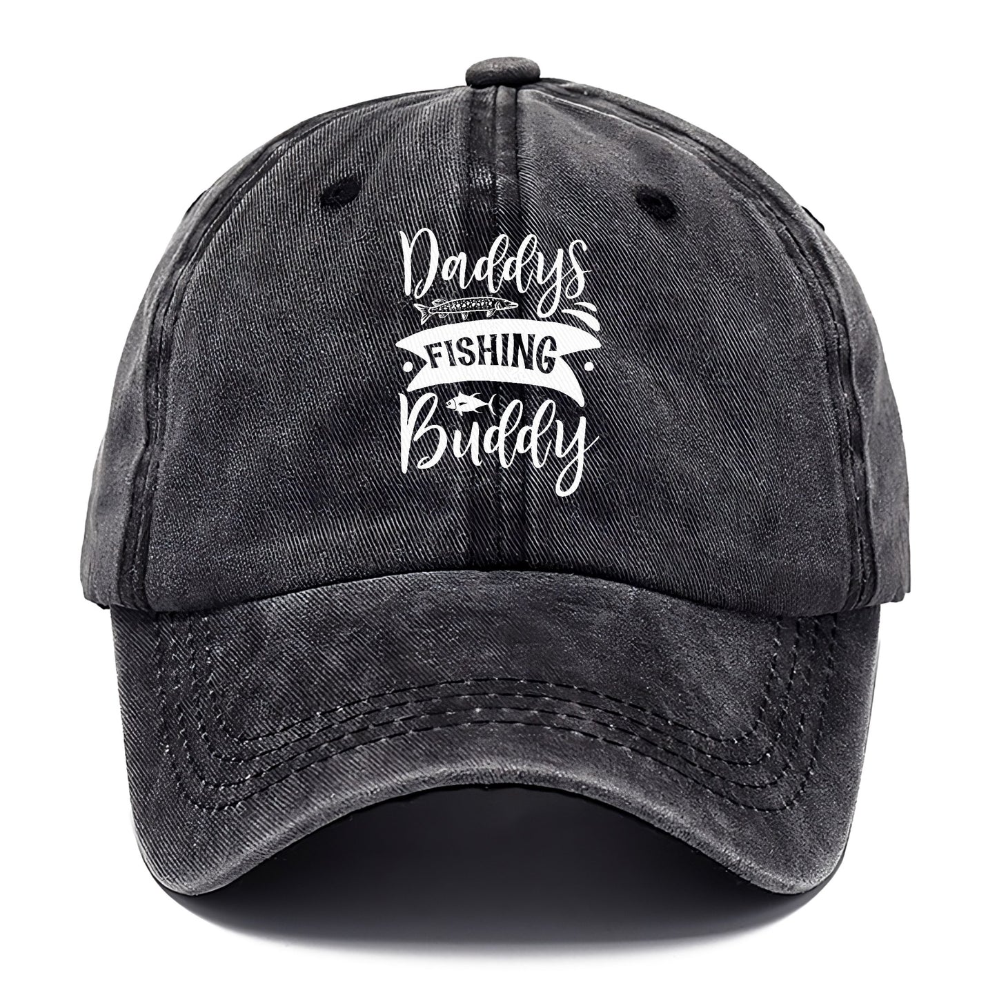 daddy's fishing buddy Hat