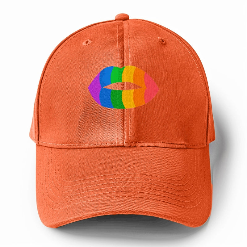 rainbow kiss Hat