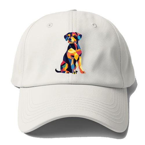 Abstract Elegance Colorful Dog Baseball Cap For Big Heads