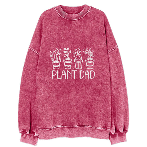 Plant Dad Vintage Sweatshirt