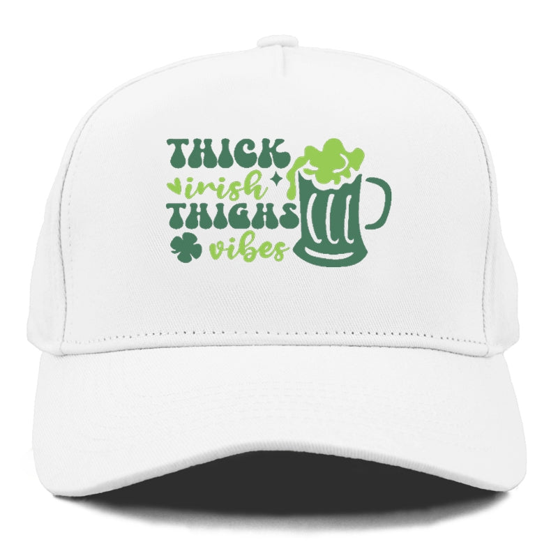 Thick Thighs Irish Vibes Beer Hat