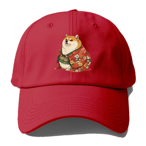 Kimono Shiba Regal And Adorable Baseball Cap