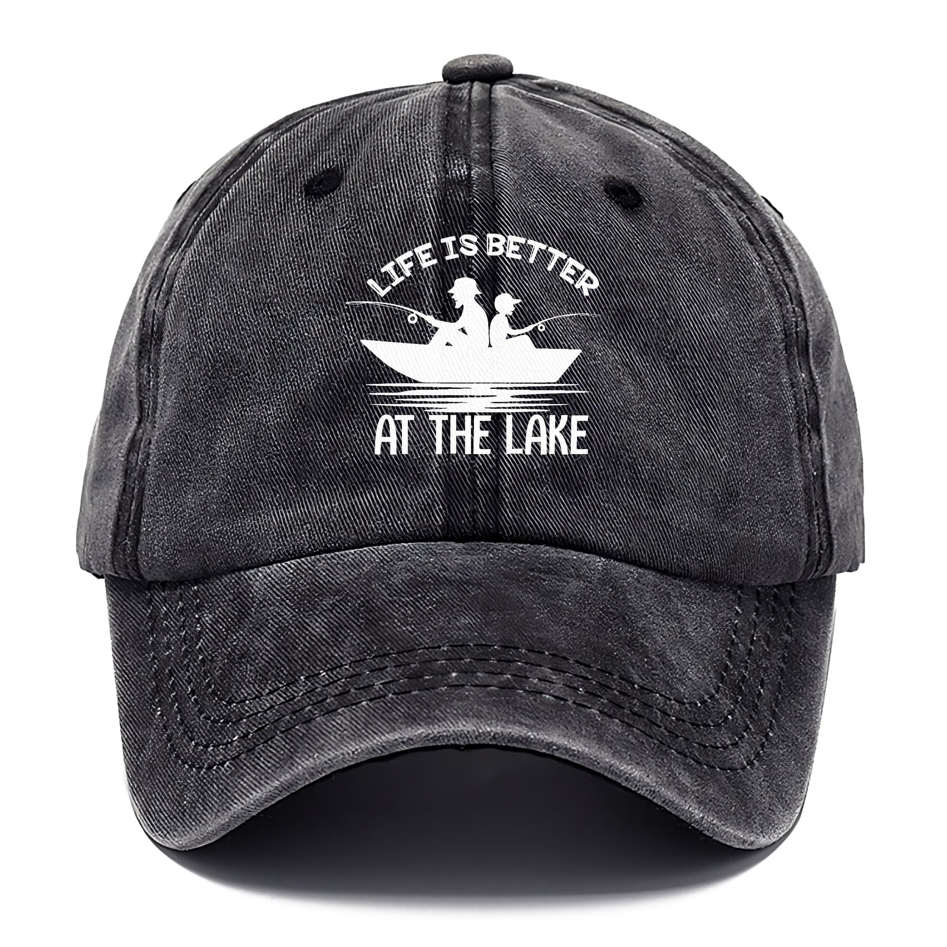 life is better at the lake Hat