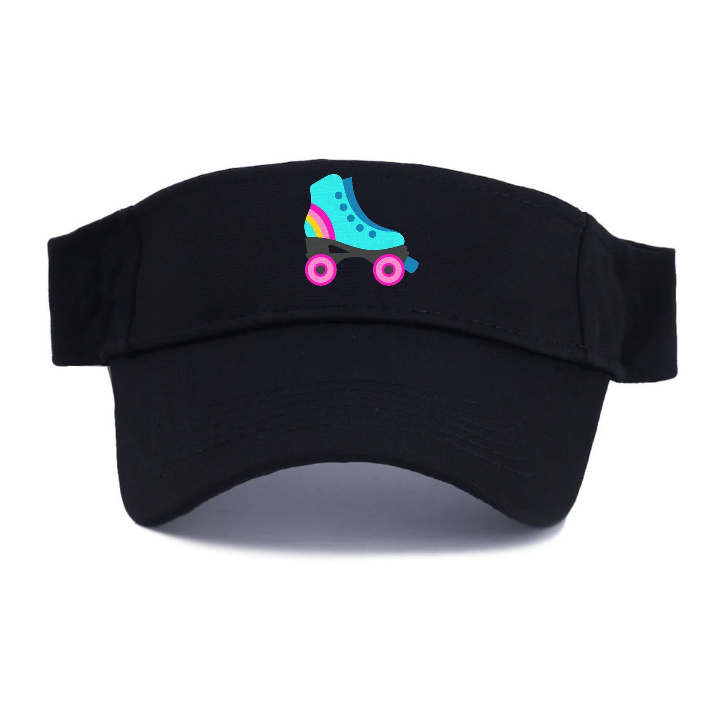 Retro 80s Roller Skate Blue Hat