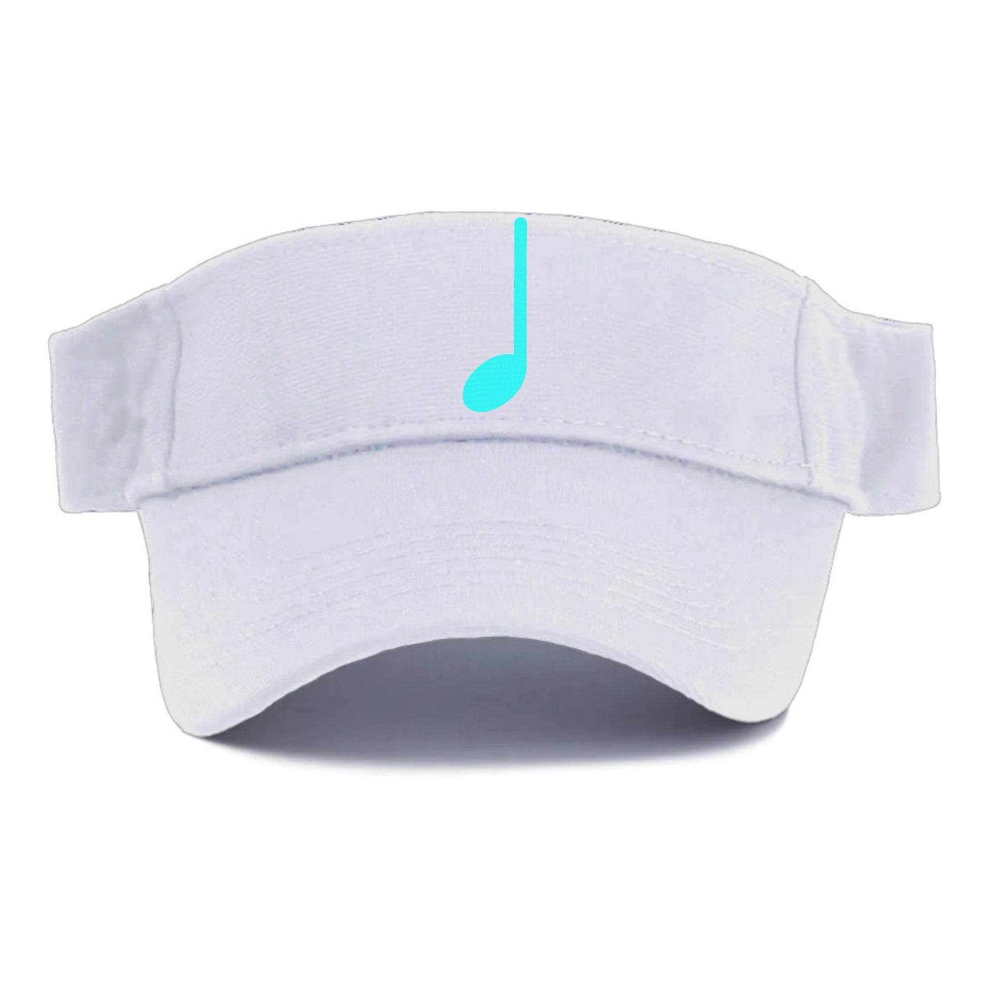 Retro 80s Music Note Blue Hat