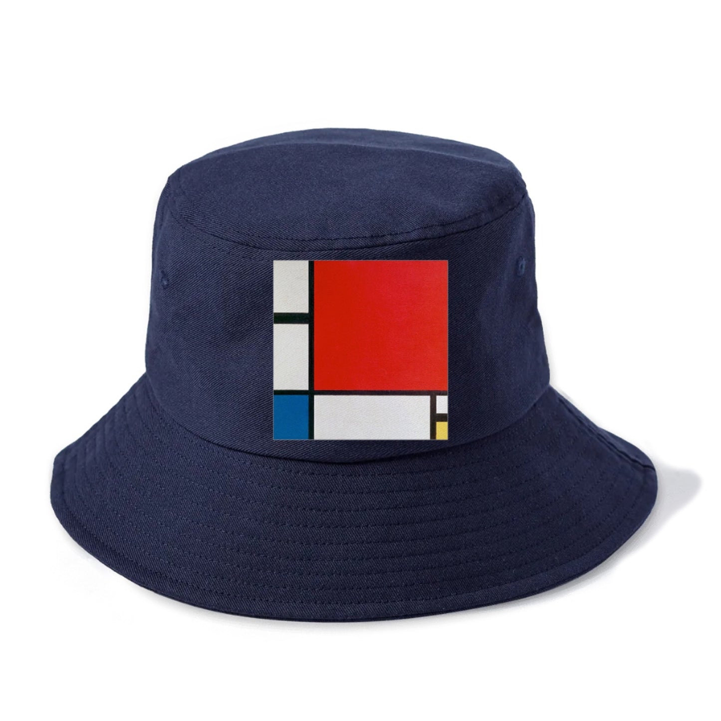 Composition with Red Blue and Yellow Hat