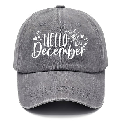 hello december Hat