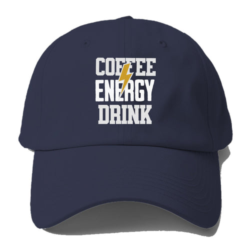 Coffee Energy Drink Baseball Cap For Big Heads