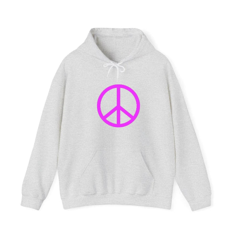 Retro 80s Peace Sign Purple Hat