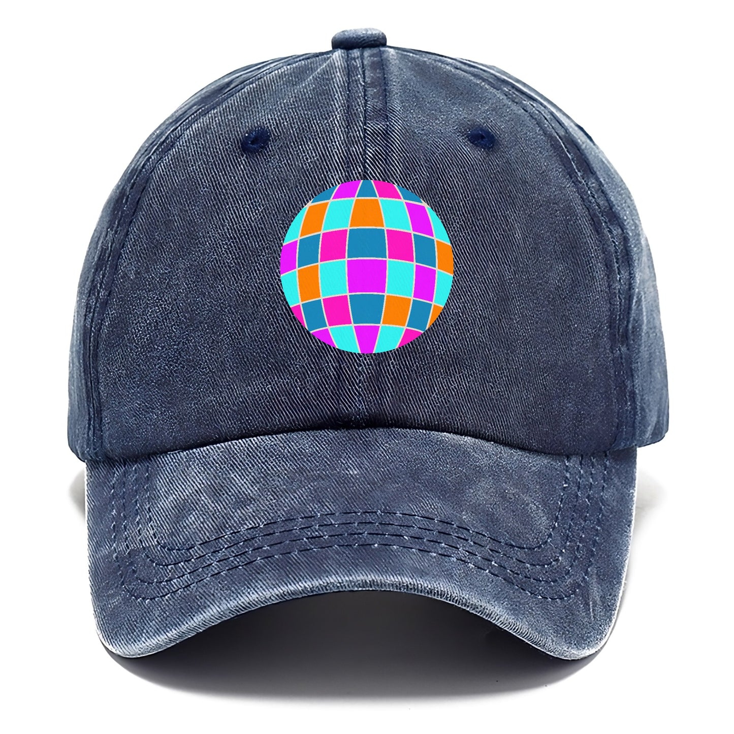 Retro 80s Disco Ball Hat