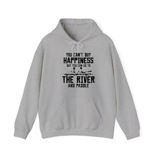 you can't buy happiness but you can go to the river and paddle Hat