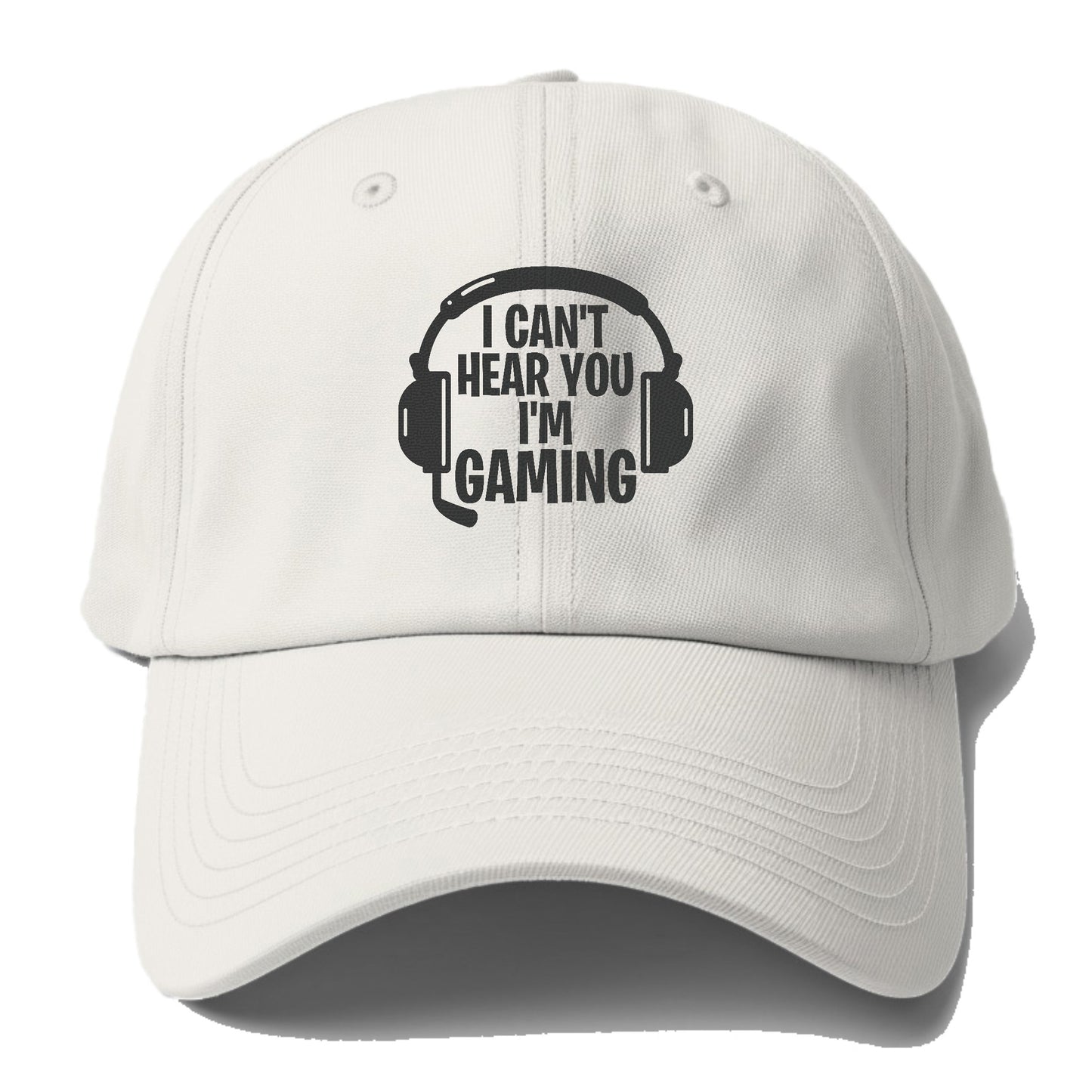 I Cant Hear You I'm Gaming Hat