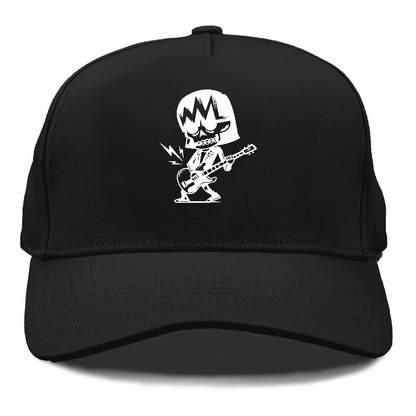 Skeleton Rock Guitar Hat