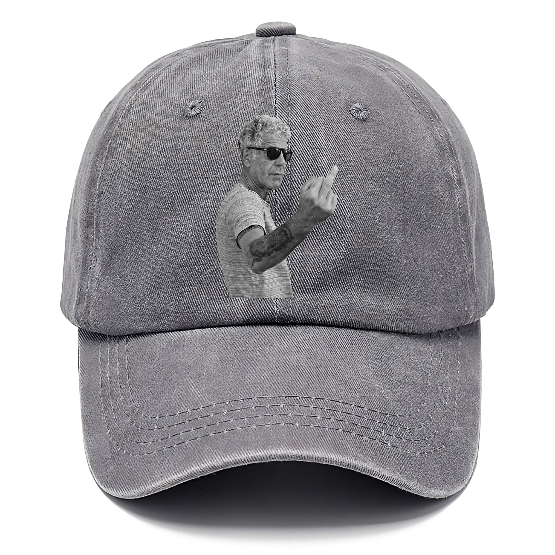 Anthony Bourdain Middle Finger Hat