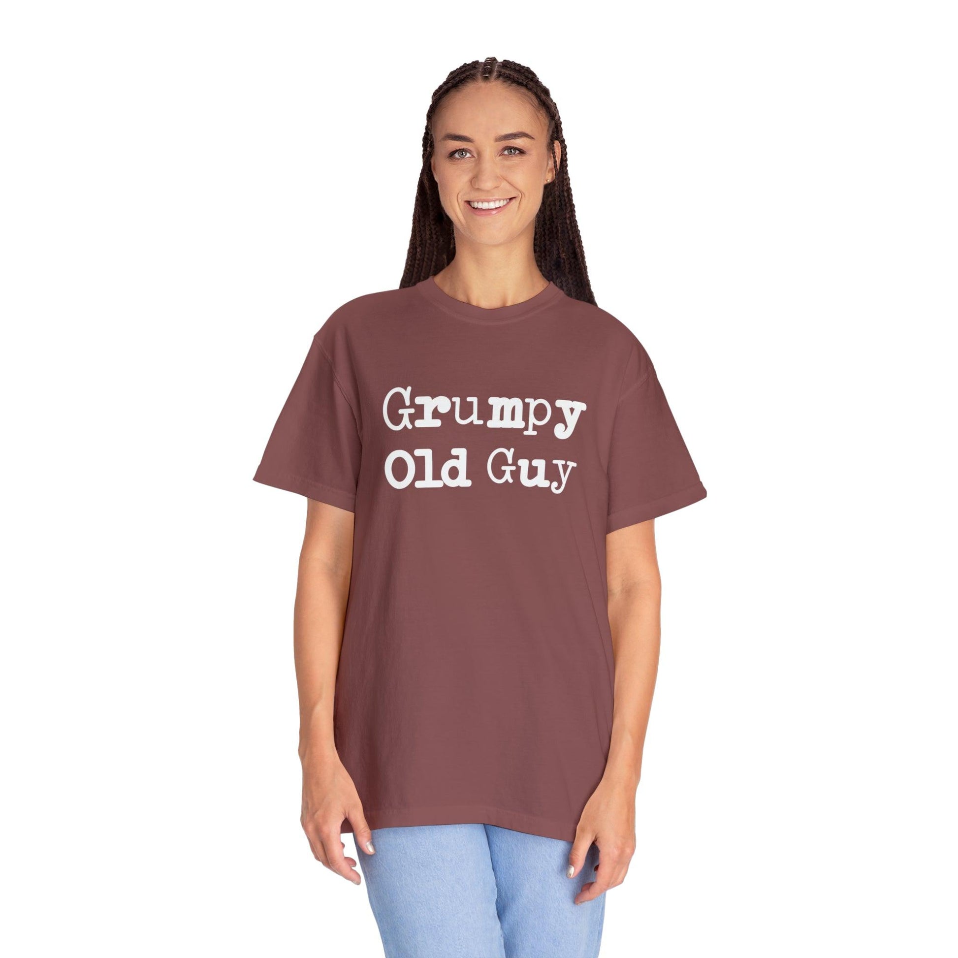 Vintage Charm: The Humorous 'Grumpy Old Man' T-Shirt - Pandaize